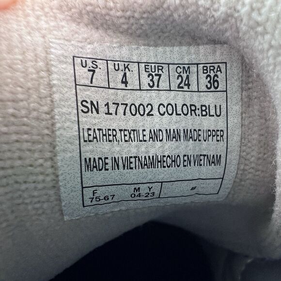 Skechers Street OG 85 Blue Suede Retro Style Shoes Sneakers Women's Size 7 - Picture 8 of 8